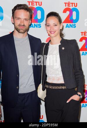 ALBAN LENOIR ET ANNE SERRA - SOIREE DES 20ANS DE 'TETU' AU YOYO A PARIS Photo by Nasser Berzane/ABACAPRESS.COM Stock Photo