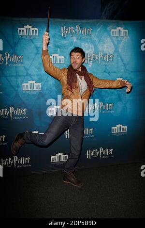 Christophe Beaugrand arriving to the Harry Potter exhibition preview held at La Cite Du Cinema in Saint Denis, near Paris, France, on April 2, 2015. Photo by Jerome Domine/ABACAPRESS.COM Stock Photo