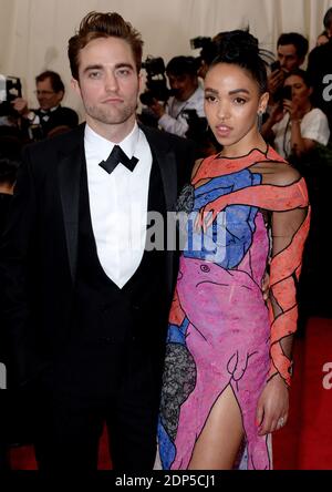 FKA twigs and Robert Pattinson attend the China: Through The Looking Glass Costume Institute Benefit Gala at Metropolitan Museum of Art on May 4, 2015 in New York City, NY, USA. Photo by Lionel Hahn/ABACAPRESS.COM Stock Photo