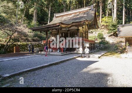 Hiyoshi Taisha, also known as Hiei Taisha, Shinto Shrine in Otsu, Shiga, Japan, at the foot of Mount Hiei Stock Photo