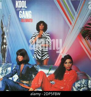 Kool & The Gang - Celebrate - Vintage vinyl album cover Stock Photo