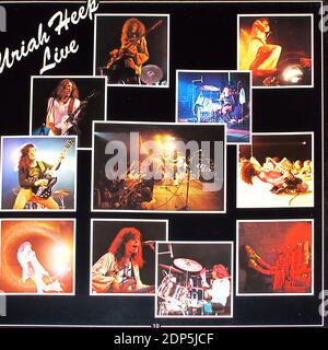 URIAH HEEP LIVE 1973 2LP GATEFOLD COVER & BOOKLET 12 2LP - Vintage URIAH HEEP LIVE 1973 2LP GATEFOLD COVER & BOOKLET 12 2LP - Vintage