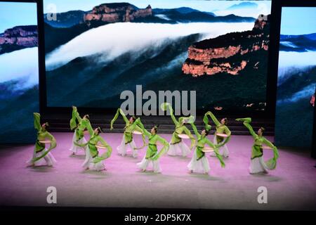 Shijiazhuang, China's Hebei Province. 18th Dec, 2020. Actors perform at a theater in Shijiazhuang, north China's Hebei Province, Dec. 18, 2020. Credit: Jin Haoyuan/Xinhua/Alamy Live News Stock Photo