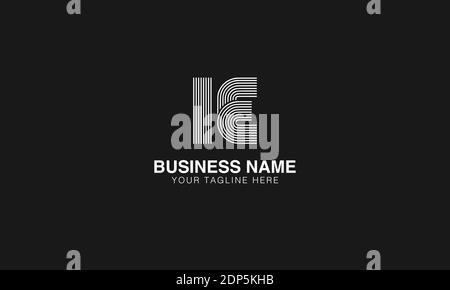 IE I E initial based modern minimal creative logo vector template image. Line art finger print logo Stock Vector