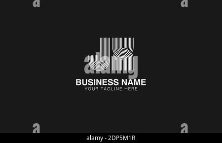 JX J X initial based modern minimal creative logo vector template image. Line art finger print logo Stock Vector