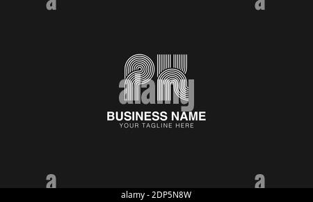 PK P K initial based modern minimal creative logo vector template image. Line art finger print logo Stock Vector