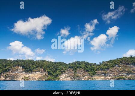 Nusa Barong is a nature reserve in Jember district, one of the destination areas for fishing Stock Photo