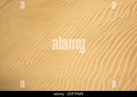 Picture of sand dune texture looking like waves Stock Photo
