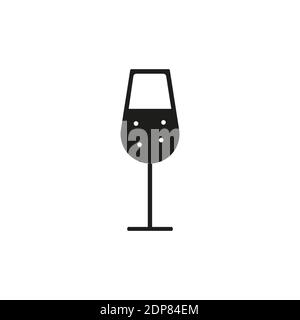 champagne icon element of bar icon for mobile concept and web apps. Thin line champagne icon can be used for web and mobile. Premium icon on white bac Stock Vector
