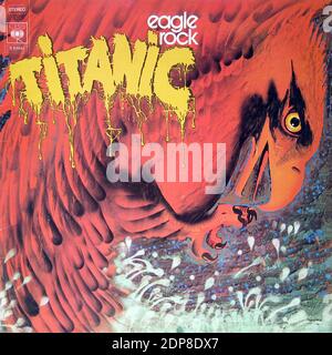 Titanic Eagle Rock - Vintage Vinyl Record Cover03 Stock Photo - Alamy