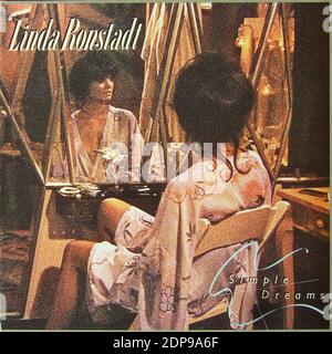 Linda Ronstadt - Simple Dreams - Vintage vinyl album cover Stock Photo