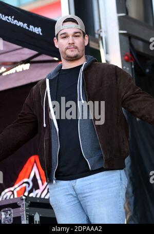 Smyrna, GA, USA. 18th Dec, 2020. Nate Kenyon at a public appearance for Kelly Loeffler and Travis Tritt 'Freedom Rally' and Gun Giveaway, Adventure Outdoors, Smyrna, GA December 18, 2020. Credit: Derek Storm/Everett Collection/Alamy Live News Stock Photo