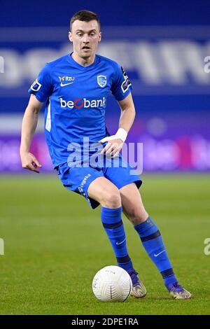 Genk's Bryan Heynen pictured in action during a soccer match between ...