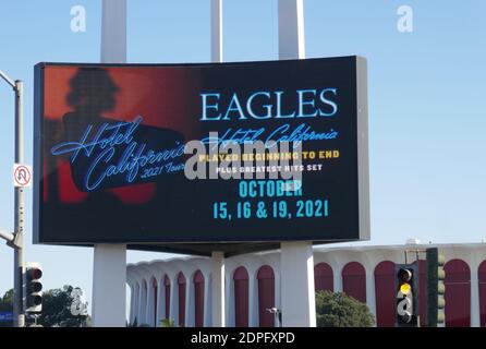 Oct 19, 2021: Eagles at The Forum Inglewood, California, United States