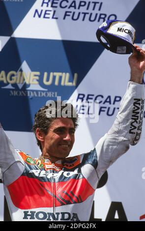 Michael Doohan, (AUST), Winner Italy GP 500, Mugello 1997 Stock Photo