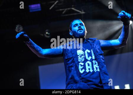 Suicide Commando performing at Mera Luna Festival, in Hildesheim, Germany on August 8th 2015 photo by Julien Reynaud/APS-Medias/ABACAPRESS.COM Stock Photo