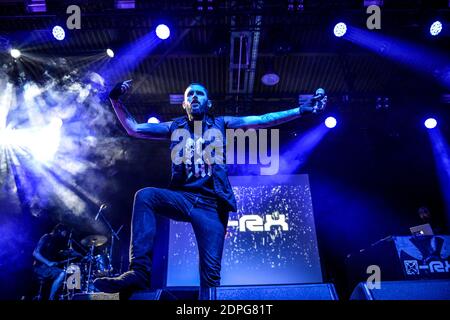 Suicide Commando performing at Mera Luna Festival, in Hildesheim, Germany on August 8th 2015 photo by Julien Reynaud/APS-Medias/ABACAPRESS.COM Stock Photo