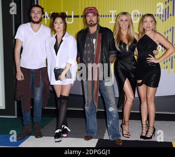 Billy Ray Cyrus, Brandi Cyrus, Tish Cyrus, Noah Cyrus and Trace Cyrus