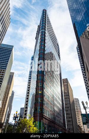 Skyscrapers in San Francisco in the United States Stock Photo