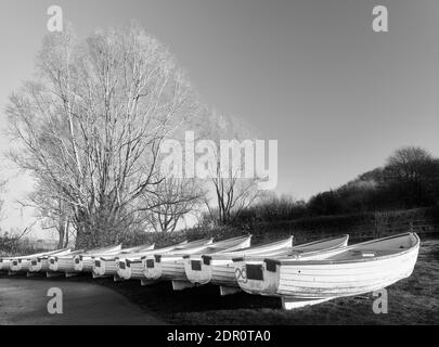 Off shore fishing boats Black and White Stock Photos & Images - Alamy