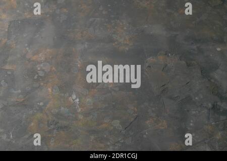 Grey grunge textured wall. Copy space Stock Photo