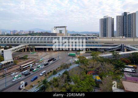 Tin Shui Wai, Hong Kong- 05 November 2018: Top View Of Hong Kong ...