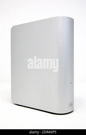 Western Digital - External Hard Drive Stock Photo