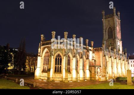 St Luke's Church a.k.a 'The Bombed-Out Church' Liverpool, Merseyside, England, UK Stock Photo