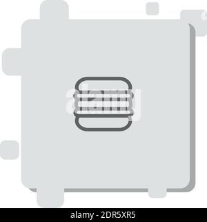macaroon vector icon modern simple vector illustration Stock Vector