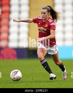 Manchester United's Ella Toone during the FA Women's Super League match at the Leigh Sports Village, Manchester. Stock Photo