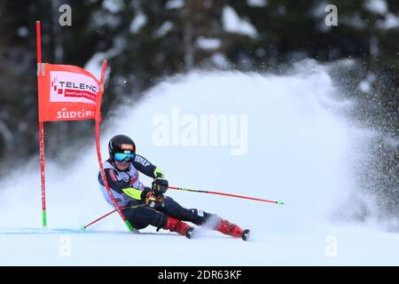 Alta Badia, Italy. 20th Dec, 2020. FIS Alpine Ski World Cup - Covid-19 Outbreak - 4th Men's Giant Slalom on 20/12/2020 in Alta Badia, Italy. In action (Photo by Pierre Teyssot/ESPA-Images) Credit: European Sports Photo Agency/Alamy Live News Stock Photo