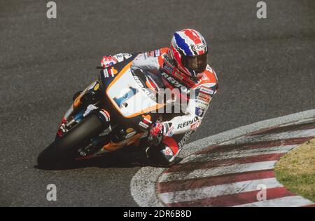 Michael Doohan (AUST),Repsol Honda, Podium Japan GP 500 1998 Stock Photo