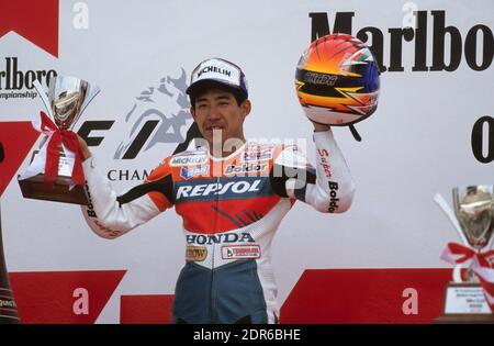 許田　2020 Tadayuki Okada (JPN) Podium Japan GP 500 1998 Stock Photo