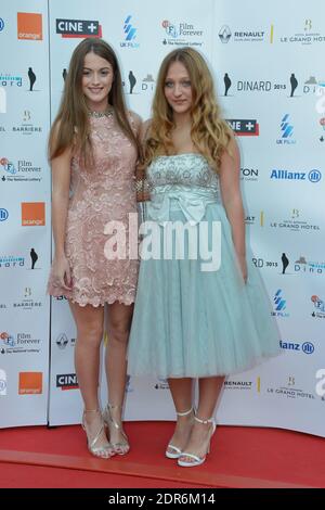 Lauren McQueen, Brogan Ellis arriving to the 26th British Film Festival closing ceremony in Dinard, France, on October 3, 2015. Photo by Julien Reynaud/APS-Medias/ABACAPRESS.COM Stock Photo