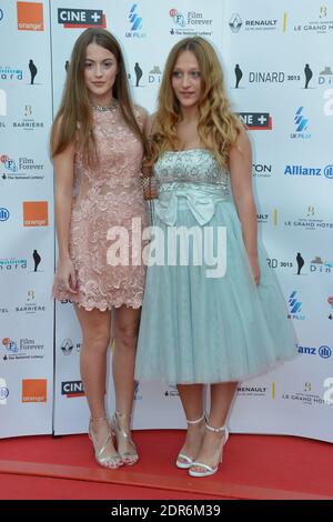 Lauren McQueen, Brogan Ellis arriving to the 26th British Film Festival closing ceremony in Dinard, France, on October 3, 2015. Photo by Julien Reynaud/APS-Medias/ABACAPRESS.COM Stock Photo