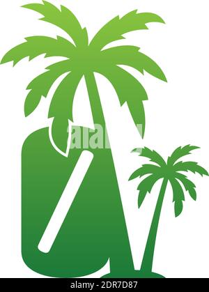 Premium Vector | Coconut logo template | Tree logo design, Logo templates,  Graphic design course