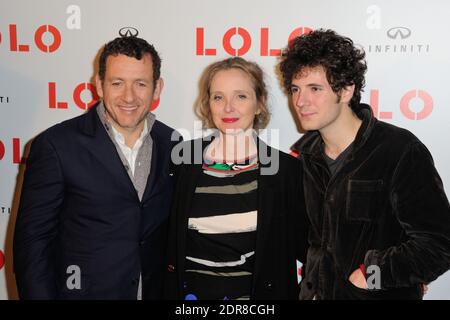 Vincent Lacoste, Julie Delpy, Dany Boon lors de la premiere de Lolo a Paris, France, le 19 Octobre 2015. Photo by Alban Wyters/ABACAPRESS.COM Stock Photo