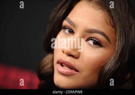 Zendaya attends the Premiere of The Weinstein Company's The Hateful Eight at ArcLight Cinemas Cinerama Dome on December 7, 2015 in Los Angeles, CA, USA. Photo by Lionel Hahn/ABACAPRESS.COM Stock Photo