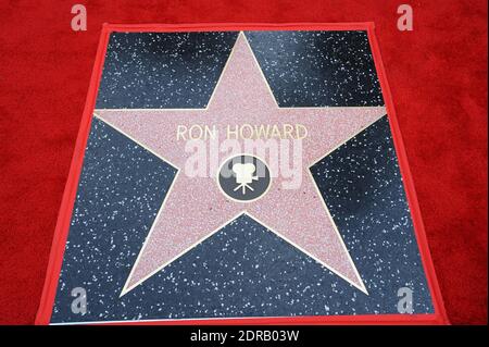 Ron Howard is honored with his 2nd star on the Hollywood Walk of Fame on December 10, 2015 in Los Angeles, California. Photo by Lionel Hahn/AbacaUsa.com Stock Photo