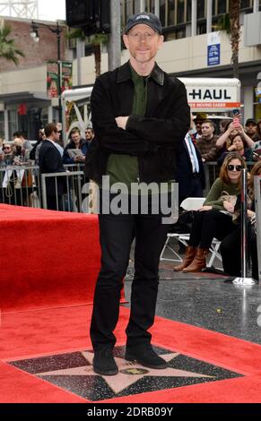 Ron Howard is honored with his 2nd star on the Hollywood Walk of Fame on December 10, 2015 in Los Angeles, California. Photo by Lionel Hahn/AbacaUsa.com Stock Photo