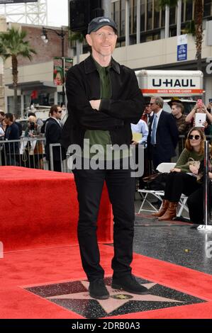 Ron Howard is honored with his 2nd star on the Hollywood Walk of Fame on December 10, 2015 in Los Angeles, California. Photo by Lionel Hahn/AbacaUsa.com Stock Photo