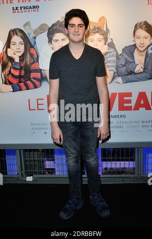 Joshua Raccah assiste a l'avant-premiere du fim 'Le Nouveau' a l'UGC ...