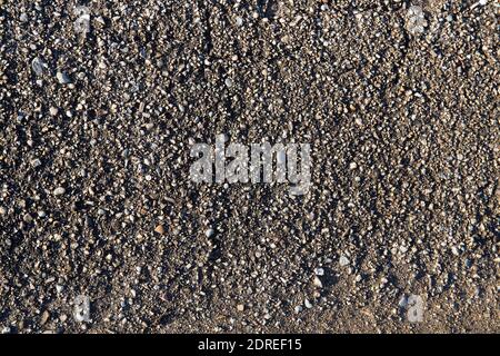 The texture about rocks and soil on the ground Stock Photo