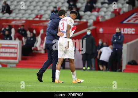 Kimpembe 3 PSG during the French championship Ligue 1 football match between Lille OSC and Paris Saint-Germain on December 20, / LM Stock Photo