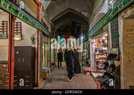 October 23, 2018. Kashan bazaar, Kashan, Iran. Stock Photo