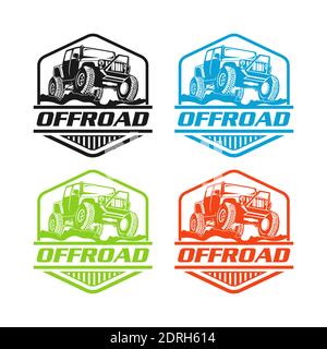Off road car logo template - vector stock Stock Vector Image & Art - Alamy