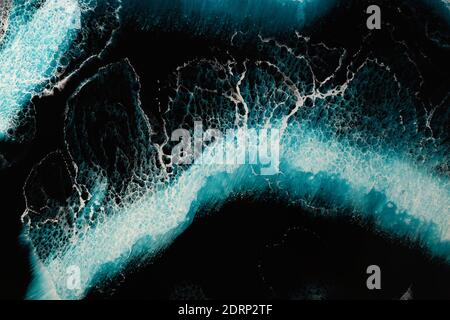 Abstract background imitating sea waves and water texture. Stock Photo