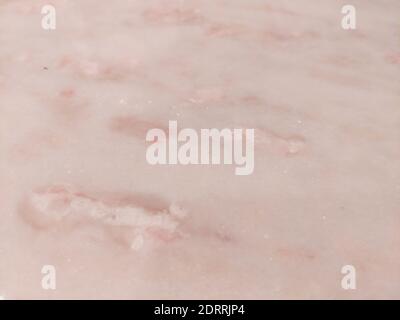 Th texture of a pink marble table Stock Photo