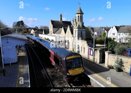 C2C 170103 at Stamford Station, Stamford, Lincolnshire County, England, UK Stock Photo