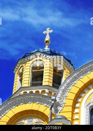 Big Vladimir Cathedral in Kyiv in Ukraine in summer Stock Photo